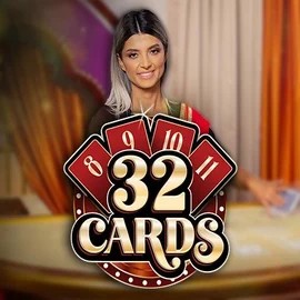 Live Casino logo of 32 Cards from Ezugi at Slotmonkey Casino