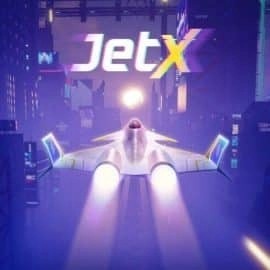 jetX logo by SmartSoft at Slotmonkey Casino