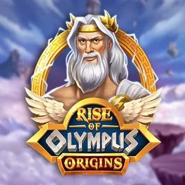 Slots logo of Rise of Olympus Origins from Play'n GO at Slotmonkey Casino